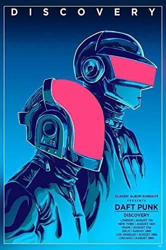 A-ONE POSTERS Daft Punk Poster Paper Print (18 inch X 12 inch, Rolled ...