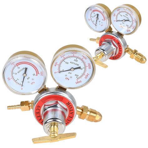 Oxygen Regulator + Acetylene Regulator Gas Regulator India | Ubuy