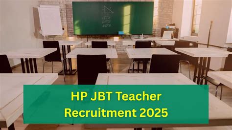 HP JBT Teacher Exam Date 2025-26 Out for 600 Post, Check Schedule