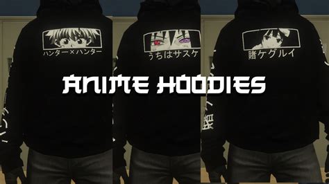 Anime Hoodie Male
