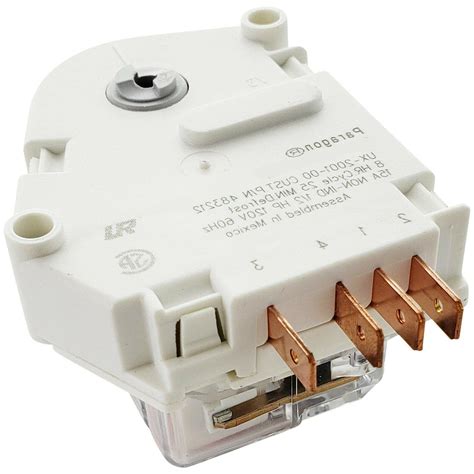 W10822278 Refrigerator Defrost Timer Replaces Whirlpool Sears Kenmore