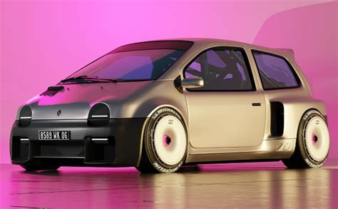 La Renault Twingo 1 revisitée en mode F1