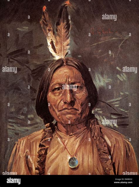 Sitting bull hi-res stock photography and images - Alamy