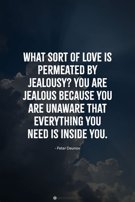 127 Quotes About Jealousy In Friendship & Love - Bright Drops