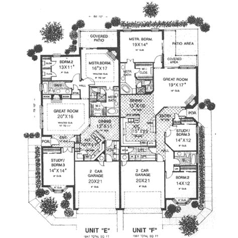 Tudor Style House Plan - 3 Beds 2 Baths 3844 Sq/Ft Plan #310-468 ...