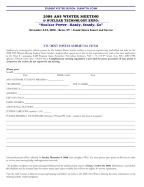 Fillable Online ans 2008-11 Wtr Mtg - Student Poster Appldoc - ans Fax ...