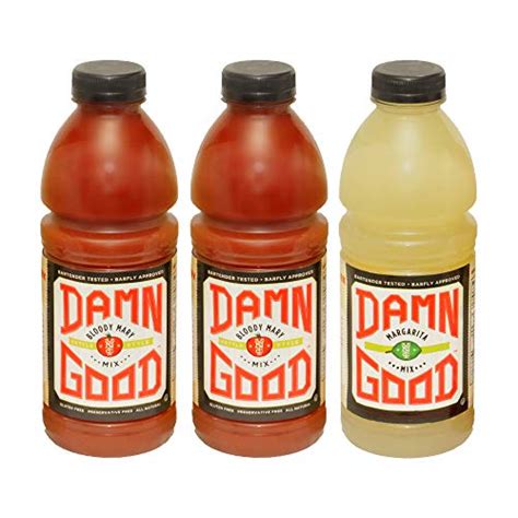 Buy Damn Good Cocktail Mixes, 2 Bloody Mary Mix 1 Liter (33.8 fl oz ...