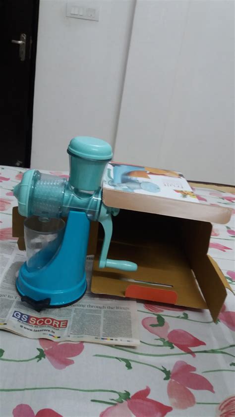 Buy Crystal Fruit Juicer (Multicolour) Online at Low Prices in India ...