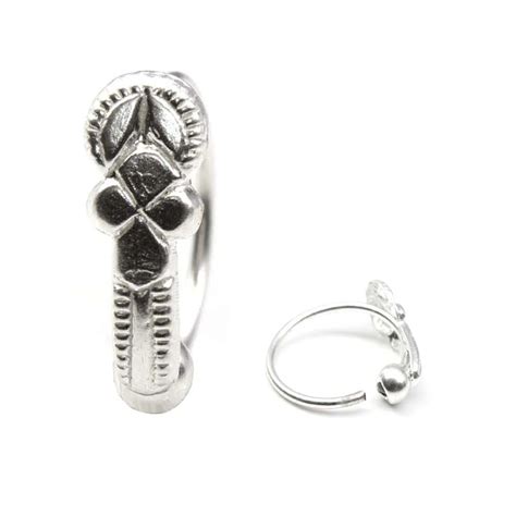 Sterling Silver Nathni for women Dailywear – Karizma Jewels