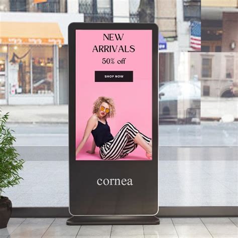 Revolutionize display with Cornea 55-inch digital standee – CORNEA