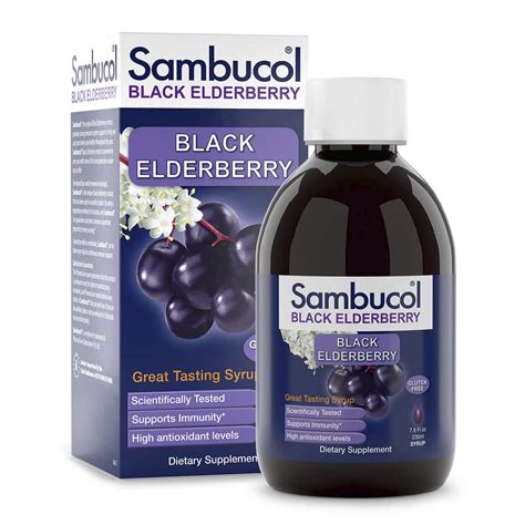 Mua Sambucol Black Sambucus Elderberry Syrup, Immune Support ...