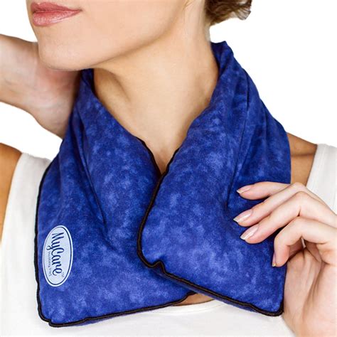 Amazon.com: MyCare Neck Warmer Microwavable Heating Pad for Neck Pain - Neck Wrap for Pain ...