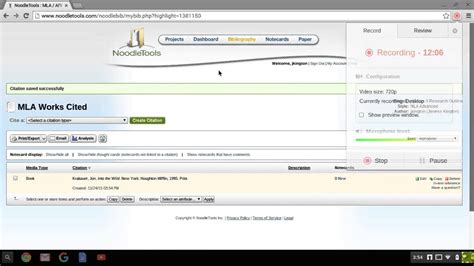 Image result for Noodletool Tutorial