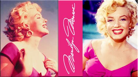Marilyn Monroe Is Wearing Pink Dress HD Celebrities Wallpapers | HD ...