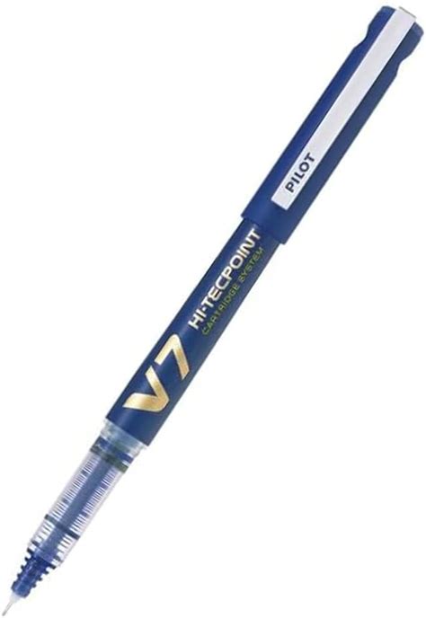 Pilot Hi-tecpoint V7 Unique Cartridge Pen Pack Of 2 (Blue) : Amazon.in ...