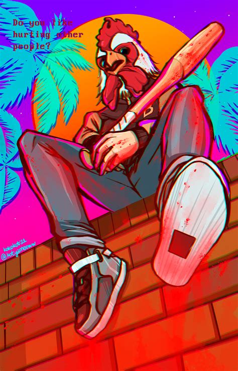 Richard, HotLine Miami on Behance