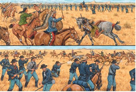 Sioux Warrior vs US Cavalryman THE LITTLE BIGHORN CAMPAIGN 1876–77 ...