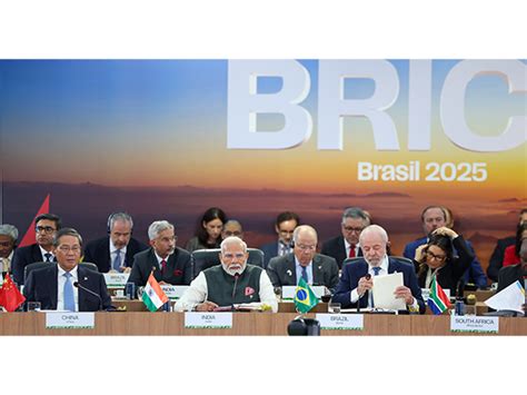 Under its presidency next year, India will advance BRICS with people ...