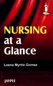 Buy NURSING AT A GLANCE Book Online at Low Prices in India | NURSING AT ...