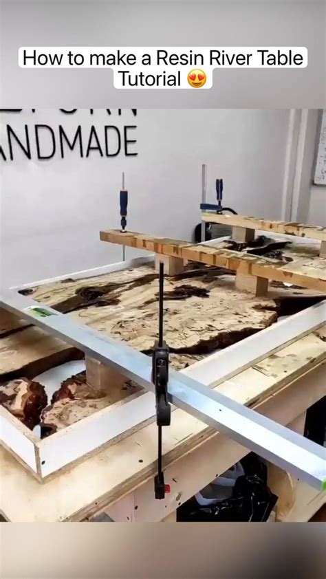 Image result for Resin Table Tutorial