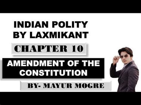 Amendment of the Constitution Video Lecture - Laxmikanth for Indian ...