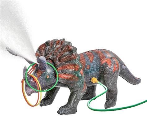 Buy Sloosh 43 Triceratops Inflatable Water Sprinkler and Ring Toss ...