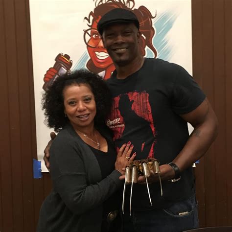 Myself and the beautiful Toy Newkirk (Sheila) at Monster Mania 41!!! She is such a wonderful ...