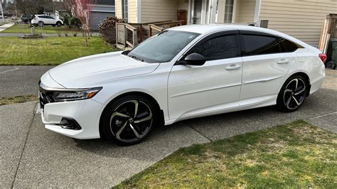 White Honda Accord