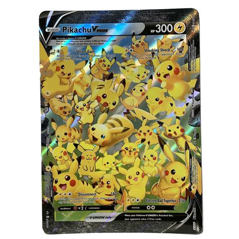 Mega Pikachu Pokemon Card Ex