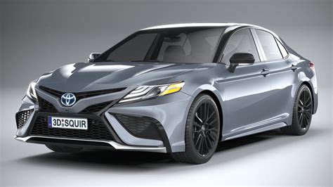 Toyota Camry XSE 2021 Modelo 3D $129 - .3ds .c4d .fbx .lwo .ma .max .obj - Free3D