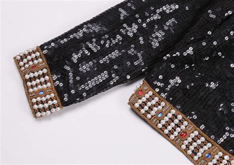 Women's Nightline 80's Vintage Stunning Sequins Beade… - Gem