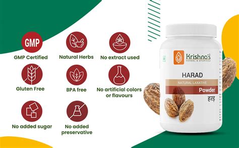 Buy Krishna's Harad (Terminalia chebula) Powder - 100 g | Effective ...
