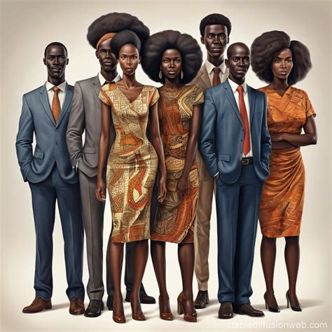 Diverse Group of Seven People | Stable Diffusion Online