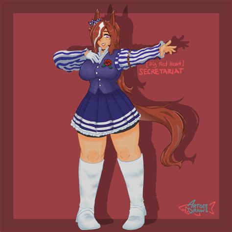 If Secretariat was in (Umamusume: Pretty Derby) by artgeedraws on ...