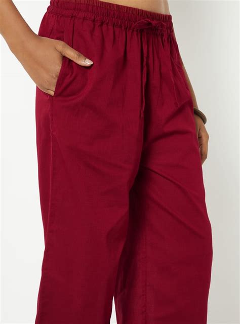 Buy Women Lace Hem Palazzos Online at just Rs. 599.0 - 1000015852660 ...