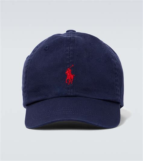 Polo Ralph Lauren - Embroidered cotton baseball cap Polo Ralph Lauren