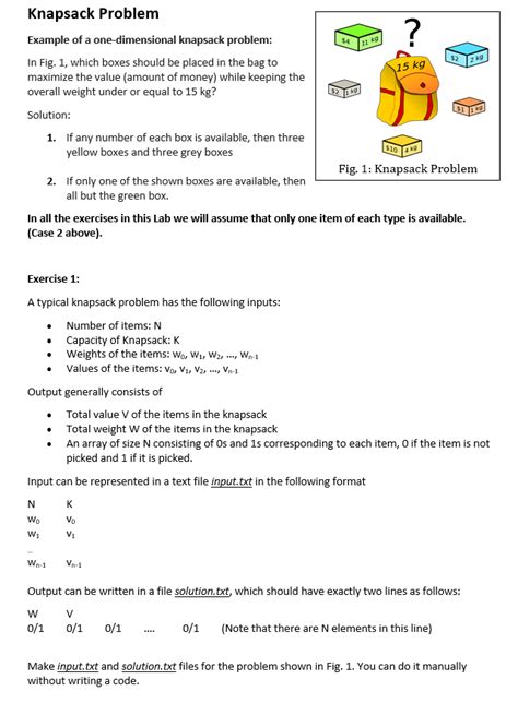 Image result for Knapsack Problem Poster