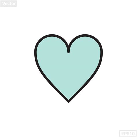 heart shape illustration vector graphic 22134102 Vector Art at Vecteezy