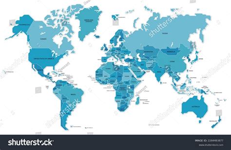 World Map Clear with Names 的图像结果