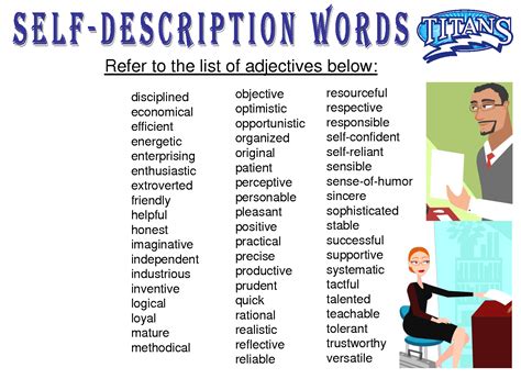 Vocabulary For Descriptive Writing