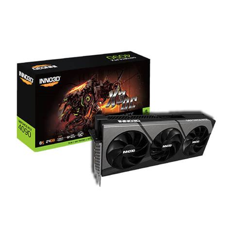 Buy Inno3d RTX 4090 X3 OC | 24GB GDDR6X GPU | Mdcomputers.in