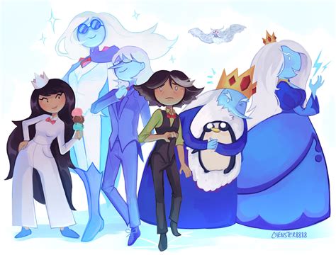 Anime Ice Queen Adventure Time