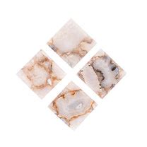 Classic Agate Square Coasters - Set of 4 – Writings On The Wall