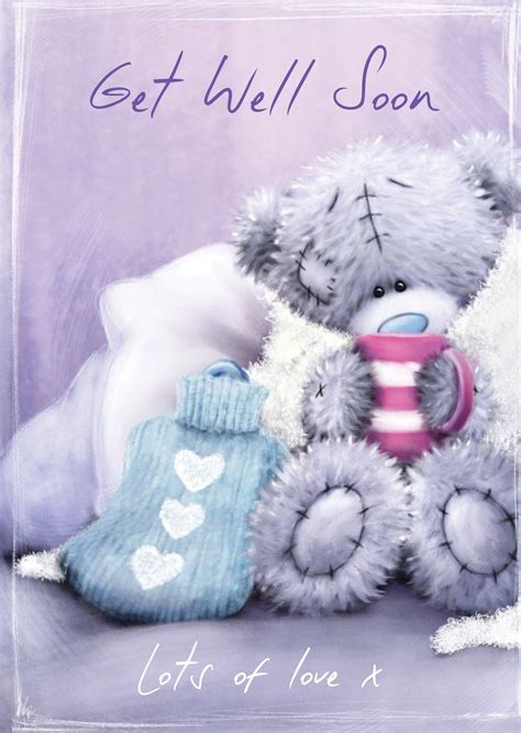 Tatty Teddy Get Well Soon Card | Tatty teddy, Teddy bear images, Teddy pictures
