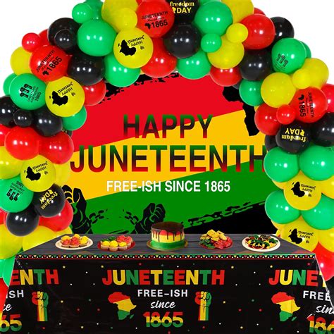 Juneteenth Balloon Garland Party Decorations - India | Ubuy