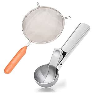 Kuber Industries Stainless Steel Soup & Juice Strainer and Spring ...