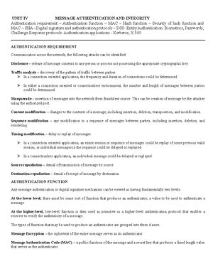 Network Security Syllabus - 1 CCS354 NETWORK SECURITY L T P C 2 0 2 3 ...
