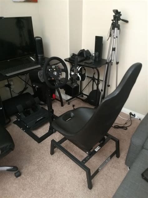 Cheap option for a racing sim seat. : r/gaming