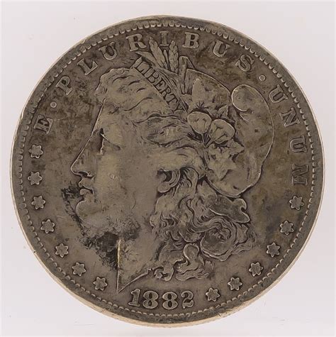 1882 Morgan Silver Dollar