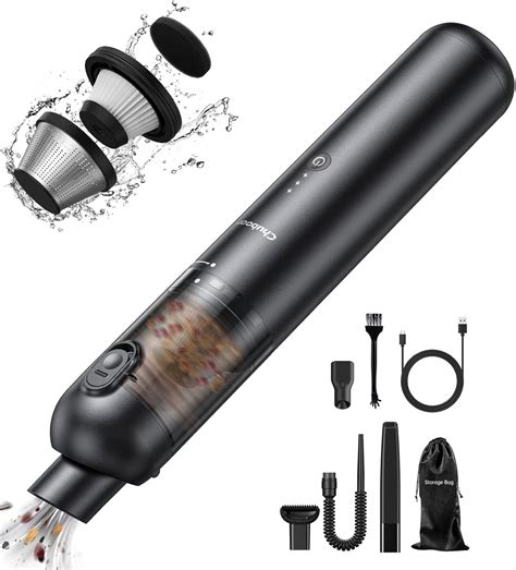 Buy Chuboor Handheld Vacuum, 16,000 Pa Brushless Hand Held Vacuum ...